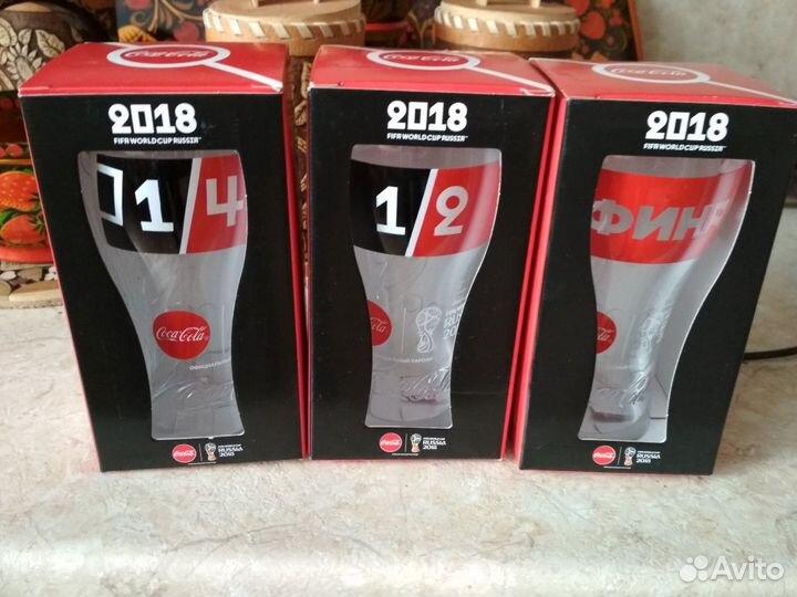Бокалы Coca Сola выпущены к чм по футболу