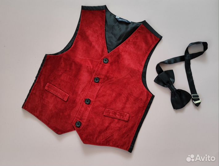 Жилетка + бабочка для мальчика р104