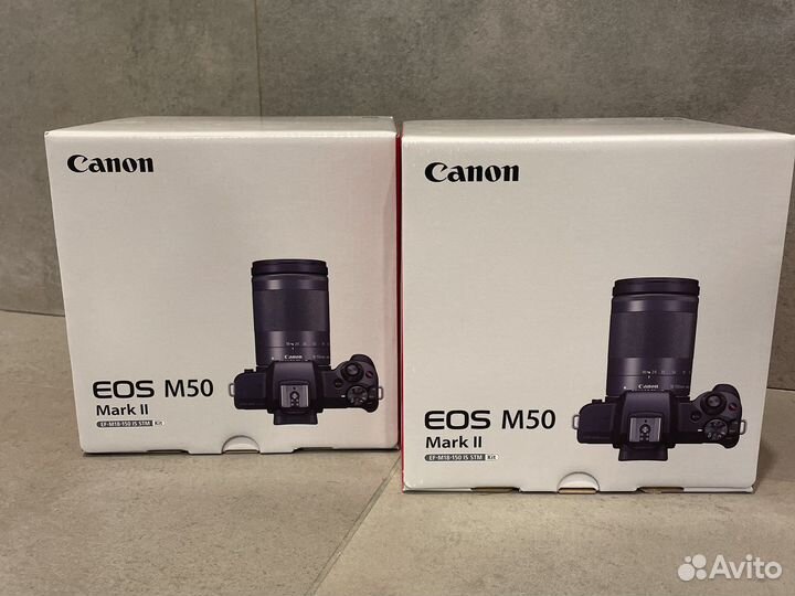 Canon M50 Mark II Kit 18-150mm IS STM Новые-Гарант