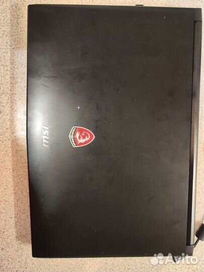 Игровой ноутбук msi gl72 7qf