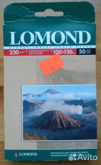 Фотобумага 10х15 Lomond