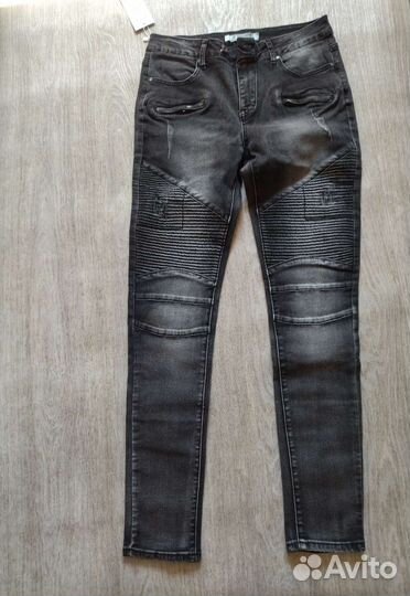 Брюки женские Эко кожа, джинсы, юбка