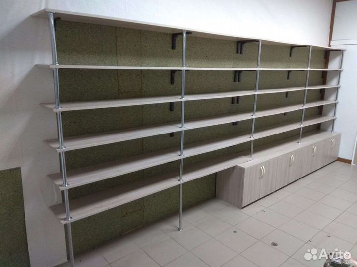 Полки стеллажи