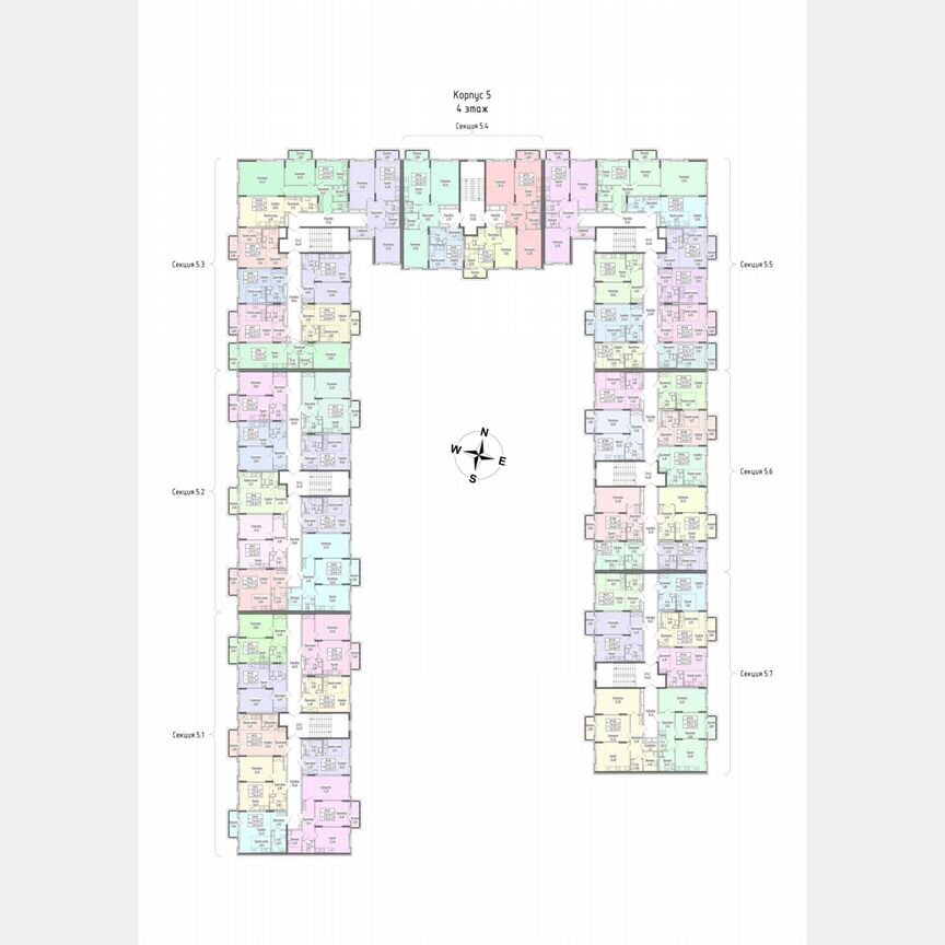 1-к. квартира, 34 м², 4/4 эт.