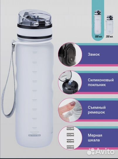 Спортивная бутылка для воды