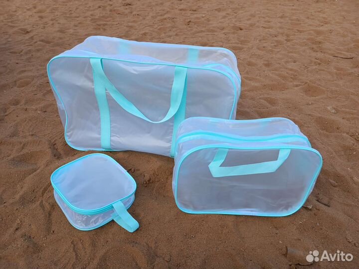 Сумки в роддом, комплект из 3-х штук