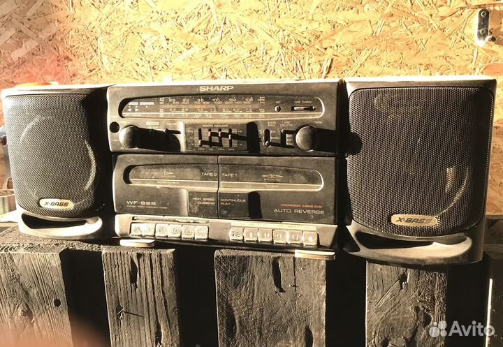 Музыкальный центр sharp wf-969