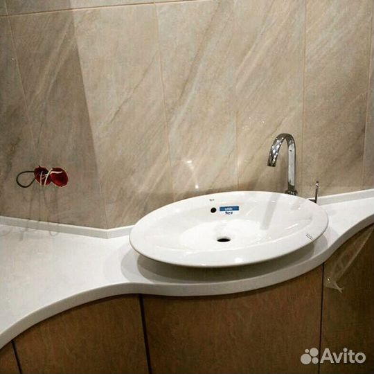 Столешница для ванной