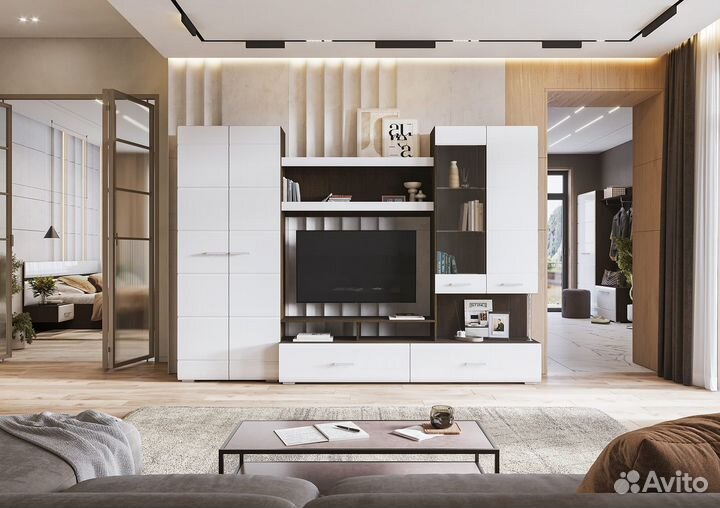 Стенка в гостиную бу