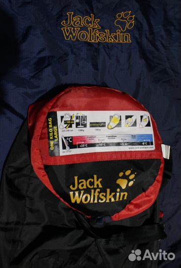 Jack Wolfskin спальный мешок