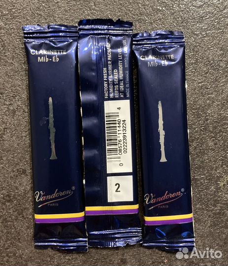 Трости для кларнета Eb Vandoren Traditional №2