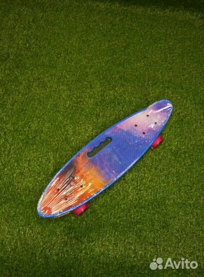 Пениборд скейт мягкие колеса penny board