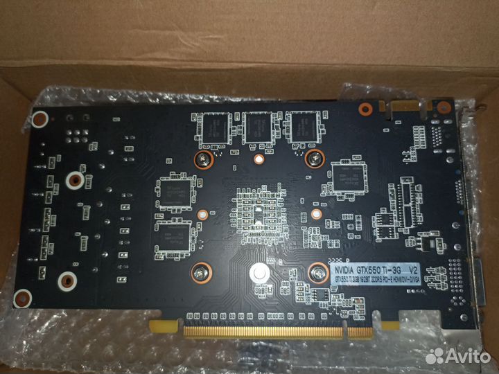 Видеокарта gtx 550 ti 3гб