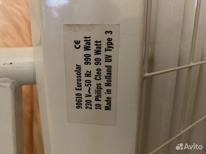 Домашний солярий eurosolar 90610