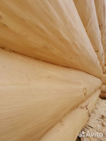 Сруб бани 6х6 с терассой