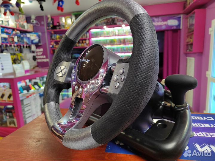 Руль Defender Forsage GTR