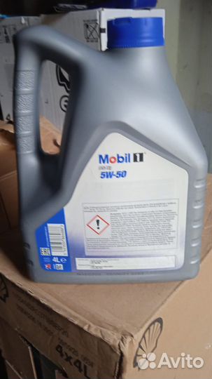 Масло моторное мобил 5w50