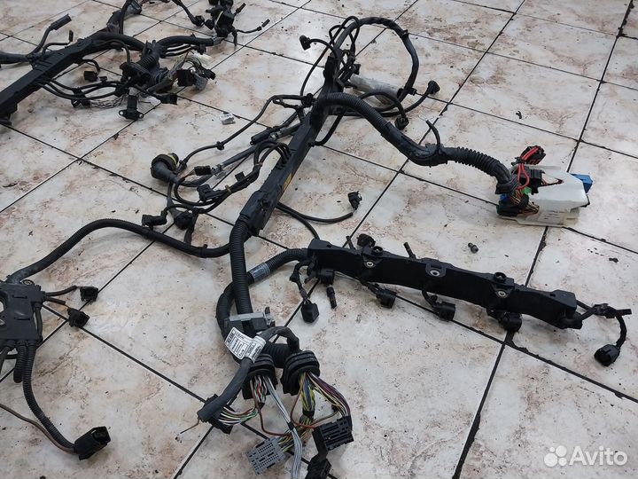 Проводка двигателя BMW F01 f02 n74