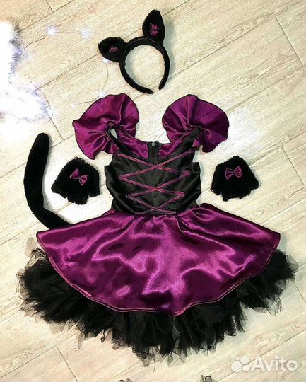 Кошечка суперский костюм на девочку