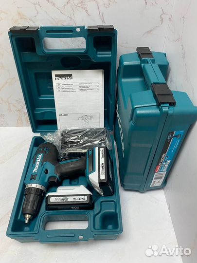 Аккумуляторный шуруповёрт Makita DF488dwae