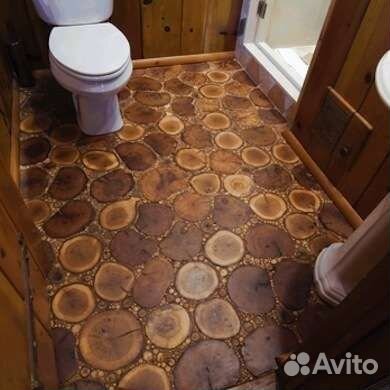 Отделка полов деревом