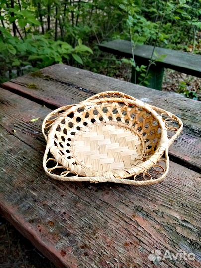 Ваза плетеная для конфет, сладостей