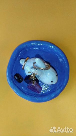 Тарелочка для украшений Кролик