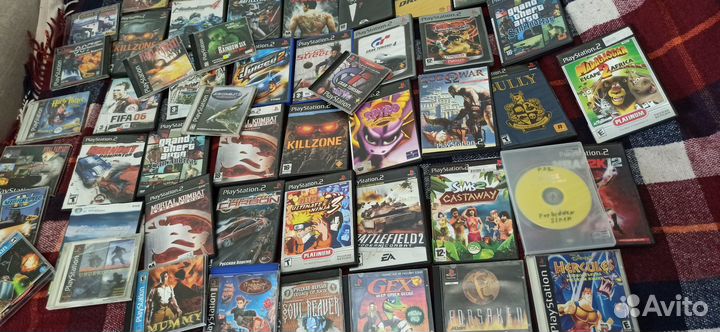 PlayStation 2 диски от пс1 пс2 и
