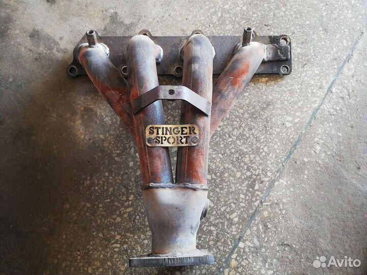 Калектор выпускной шевроле каплива