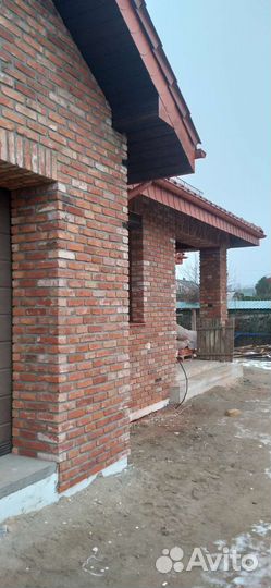 Пиленный немецкий кирпич. Кабанчик