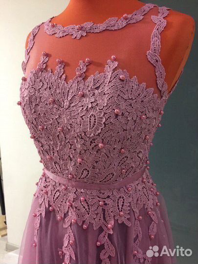 Платье ручной работы