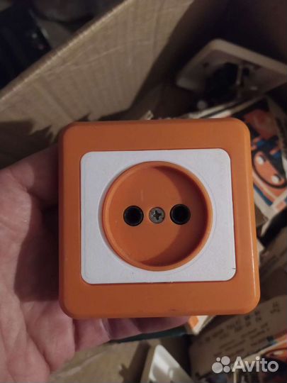 Розетки и выключатели СССР