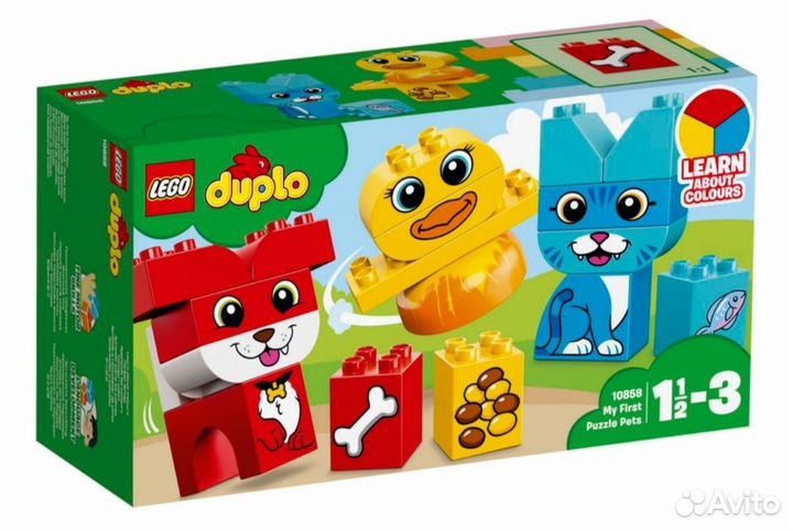 Lego duplo 10858 мой первый лего