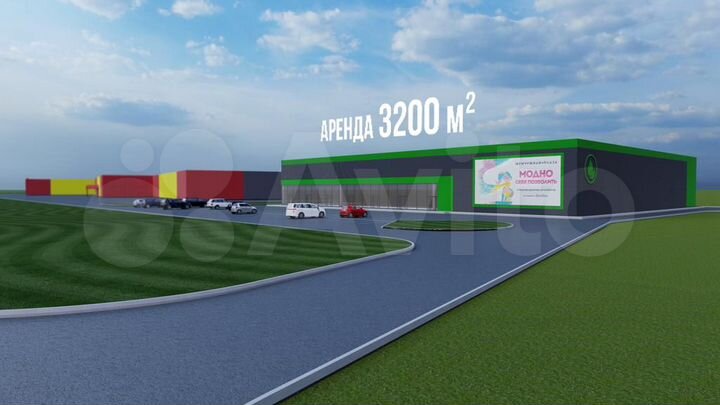 Торговая площадь, 3200 м²