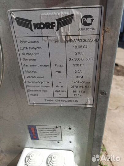 Вентиляторы канальные