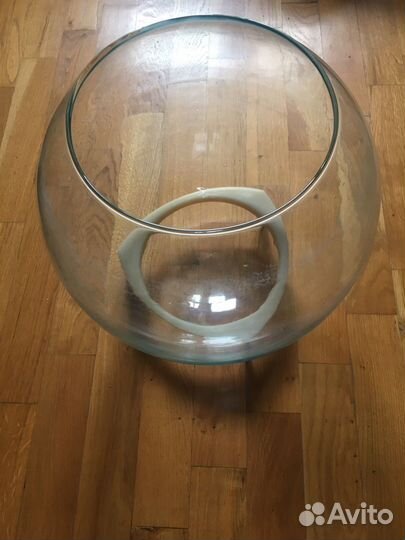 Аквариум круглый времен СССР