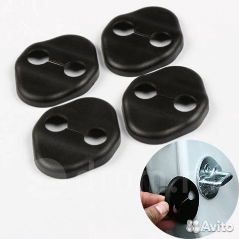 Накладки на петли Киа Рио 3 (Солярис)