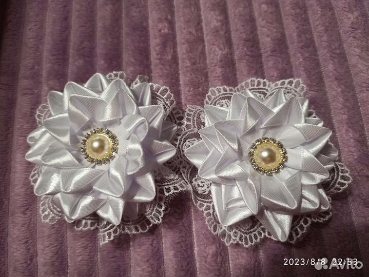 Резинки для волос ручной работы