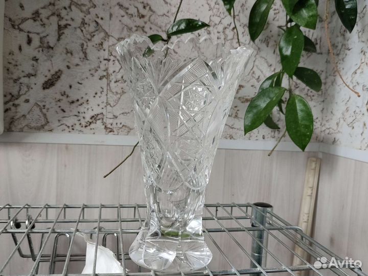 Вазы стекло, советский хрусталь, керамика