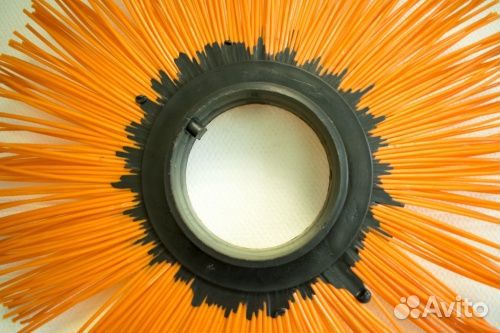 Щетка дисковая 101х400 мм беспроставочная (Диск б