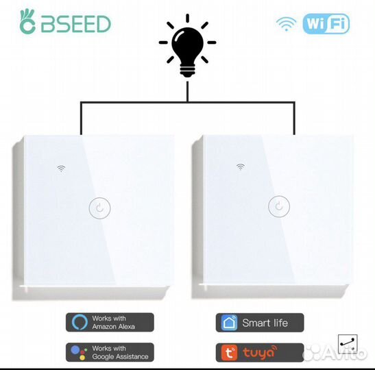 Умный проходной выключатель WiFi