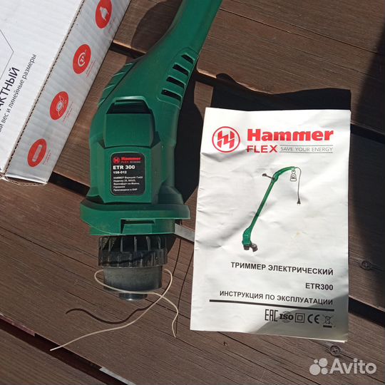 Электрический триммер hammer ETR300