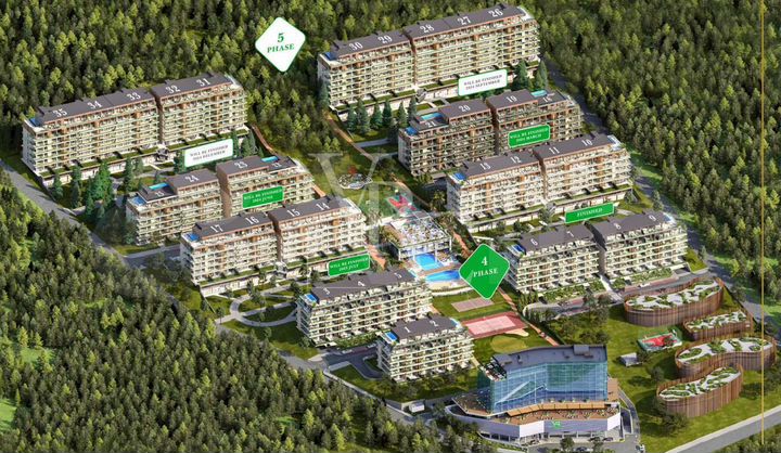 2-к. квартира, 56,7 м² (Грузия)