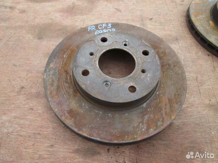 Тормозной диск передний Honda Torneo CF3 F18B