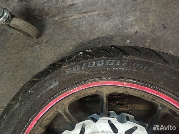 Колесо переднее 17 спорт