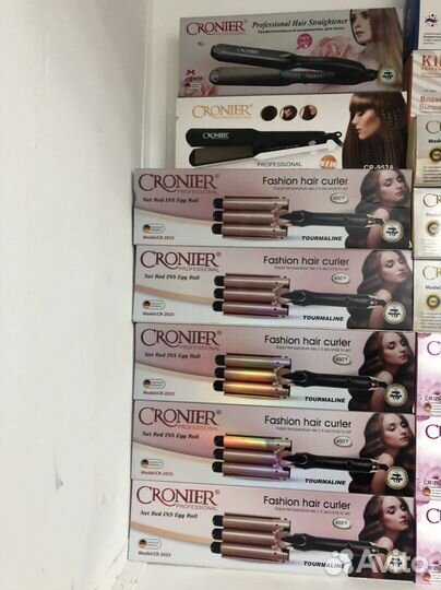 Гофре утюжок выпрямитель трехволновая плойка