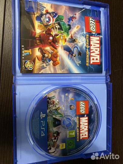 Лего Марвел на пс 4