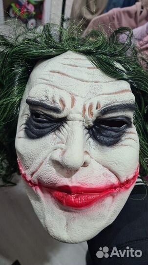 Маска латексная Джокер
