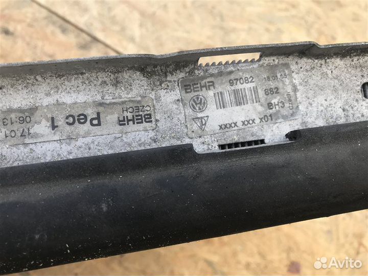 Радиатор двс Volkswagen Touareg 7L BMV 2005