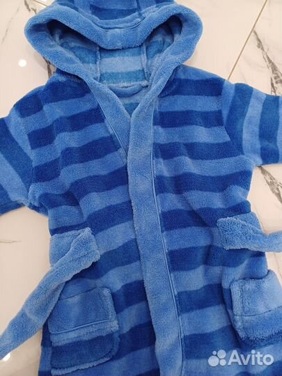 Халат детский для мальчика 80 86